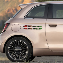 500 Calcomanías Gráficas Laterales para Fiat 500
 2
