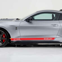 Calcomanías de panel lateral GT500 Shelby para Ford Mustang
 3