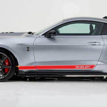 Kit de Calcomanías de Vinilo con Diseño de Contorno Shelby para Paneles Laterales para Musclecar Musclecarmodel_3