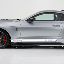 Calcomanías de panel lateral GT500 Shelby para Ford Mustang 2
 2