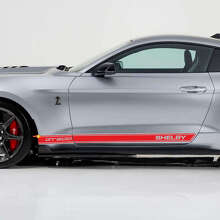Calcomanías de paneles laterales GT500 Shelby 2 para Ford Mustang 3