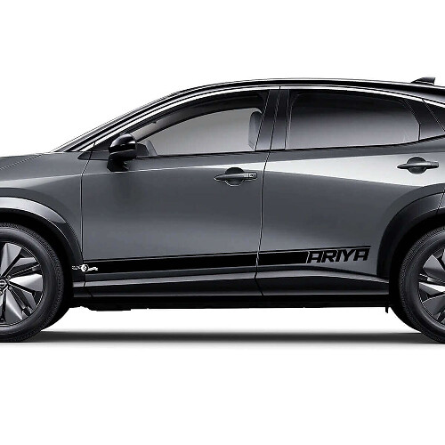 Kit de Calcomanías de Rayas de Acento con Logo Sides Racing para Nissan ARIYA