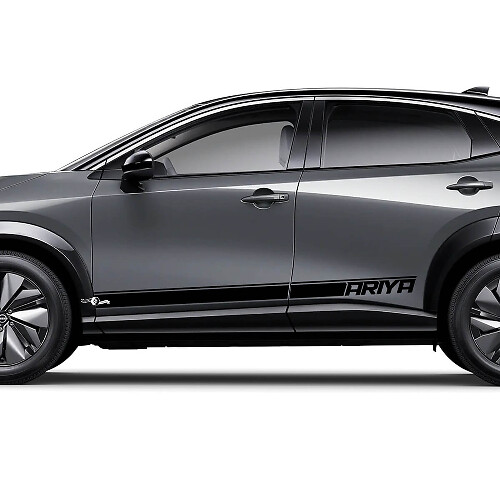 Kit de calcomanías gráficas de rayas laterales para Nissan ARIYA
