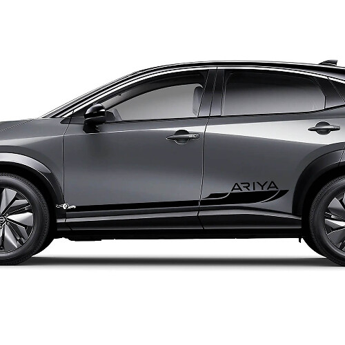 Juego de calcomanías gráficas de rayas laterales para Nissan ARIYA 2
