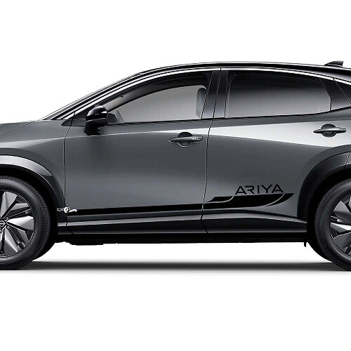 Juego de calcomanías gráficas de rayas laterales para Nissan ARIYA 2

