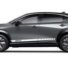 Kit de calcomanías gráficas de rayas laterales para Nissan ARIYA 4
 2