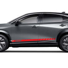 Kit de calcomanías gráficas de rayas laterales para Nissan ARIYA 4
 3