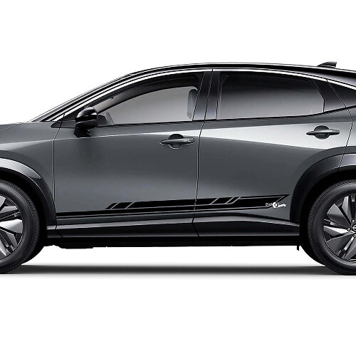 Calcomanías gráficas de rayas laterales para Nissan ARIYA
