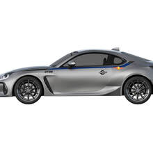 Par de Calcomanías de Vinilo de Rayas de Carreras para Toyota TRD GT86
 3