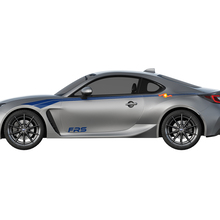 Par de calcomanías de vinilo con rayas de carreras para Toyota Scion Fr-S.
 2