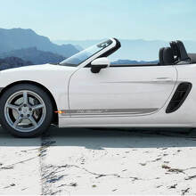 Kit de rayas laterales para Porsche 718 Cayman Boxter T - Calcomanía adhesiva
 2