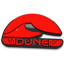 Emblema 3D de guardabarros Dune para Jeep Dodge_3