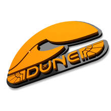 Emblema 3D de guardabarros Dune para Jeep Dodge_4