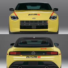 Kit completo de calcomanías de rayas a cuadros laterales Nismo para Nissan Z GT4
 6