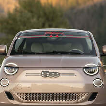 Gráficos de calcomanía para parabrisas delantero 500 para Fiat 500
 2