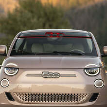 Gráficos de calcomanía para parabrisas delantero 500 para Fiat 500
 3