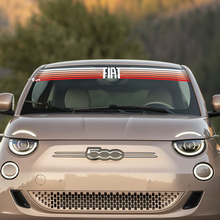 Gráficos de calcomanía de parabrisas delantero 500 para Fiat 500
 4