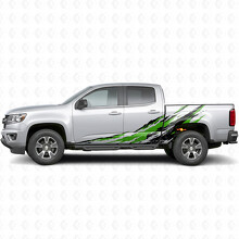 Tiras de vinilo desgastadas para puerta de salpicaduras y lateral de cama para Chevrolet Colorado 2ª Generación 2015-2022_4