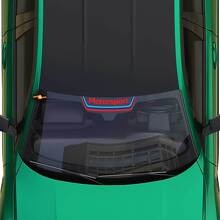 Calcomanía de rayas Motorsport M para parabrisas, compatible con la serie G de BMW
 3