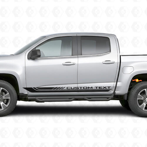Vinilos Personalizados para Marco de Puerta y Paneles Laterales para Chevrolet Colorado 2ª Generación 2015-2022