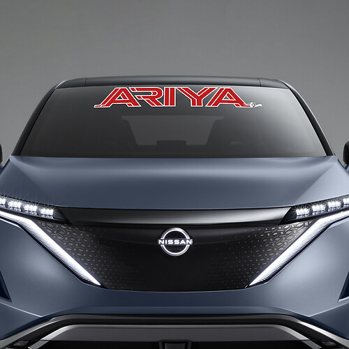 Calcomanía de gráficos para parabrisas ARIYA para Nissan ARIYA
