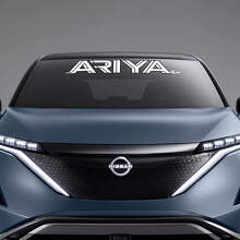 Calcomanía de gráficos con letras de marca para parabrisas 2 para Nissan ARIYA 2