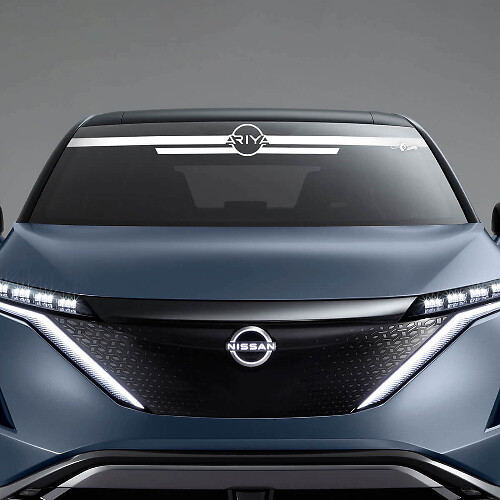 Gráficos de calcomanía de parabrisas ARIYA para Nissan ARIYA 3
