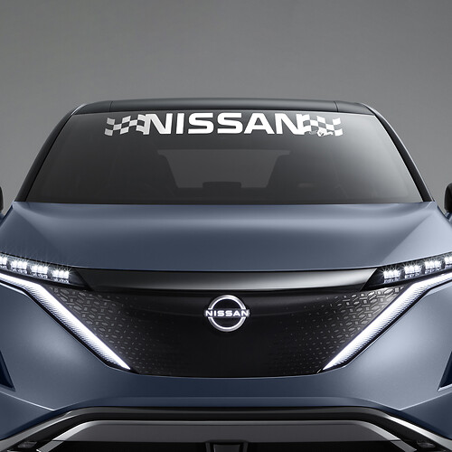 Gráficos de calcomanía de parabrisas ARIYA para Nissan ARIYA 4
