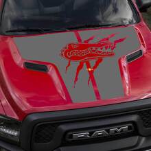 Dodge Ram Gators Rebel Logo Capó Vinilo Calcomanía Gráfica Camión Recogida Pickup
 3