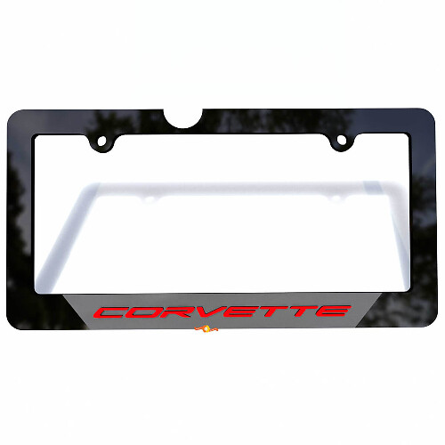 Cubiertas de placas de matrícula para vehículos Marcos Decorativos para Chevrolet Corvette
