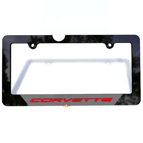 Cubiertas de placas de matrícula para vehículos Marcos Decorativos para Chevrolet Corvette
