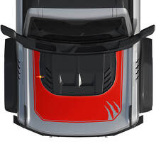 Capó Bronco Raptor garras Envoltura Gráficos Calcomanía Pegatina para Ford Bronco
 3