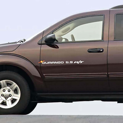 Puertas laterales Durango 5.9 RT R/T Gráficos Calcomanía para Dodge Durango
