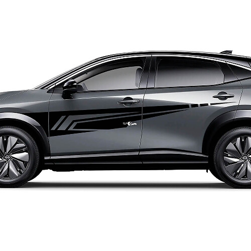 Kit de calcomanías gráficas universales para los lados del Nissan ARIYA
