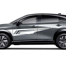 Kit de calcomanías gráficas universales para los lados del Nissan ARIYA
 2