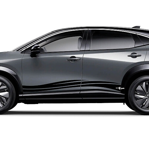 Kit de calcomanías gráficas universales Wave para Nissan ARIYA
