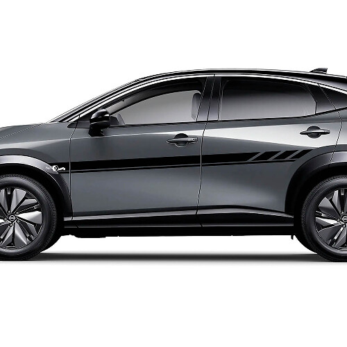 Calcomanías gráficas de carreras universales para los laterales para Nissan ARIYA
