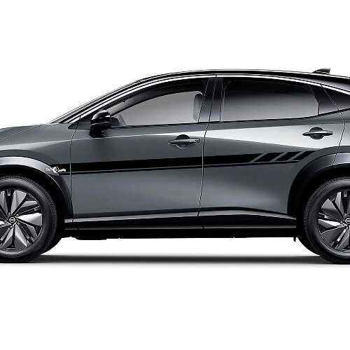 Calcomanías gráficas de carreras universales para los laterales para Nissan ARIYA
