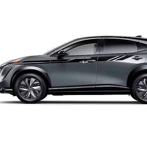 Franjas de acento universales para los laterales Kit de calcomanías gráficas de carreras para Nissan ARIYA
