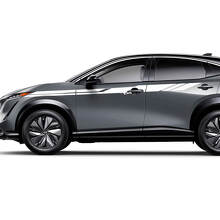 Franjas de acento universales para los laterales Kit de calcomanías gráficas de carreras para Nissan ARIYA
 2