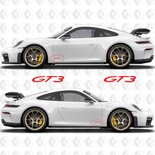 Calcomanía de emblema GT3 para la parte trasera y laterales del Porsche 911 GT3
 3