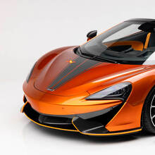 Franja central del capó para McLaren 570S Vinilo Adhesivo Gráfico
 3