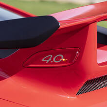 Calcomanía de inserciones para alerón trasero 4.0 para Porsche 911
 3