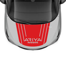 Gráficos de carreras para capó para Nissan ARIYA
 3