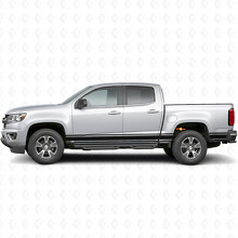 Vinilos Finos de Acento para Puertas y Laterales de Cama para Chevrolet Colorado 2ª Generación 2015-2022_2