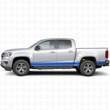 Vinilos Finos de Acento para Puertas y Laterales de Cama para Chevrolet Colorado 2ª Generación 2015-2022_5