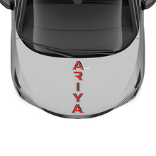 Calcomanía de gráficos de carreras de franjas de dos colores para el capó de Nissan ARIYA
 3