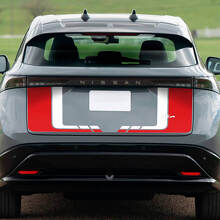 Gráficos de carreras para maletero de doble color trasero para Nissan ARIYA
 3