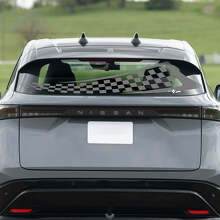 Gráficos de carreras a cuadros para la ventana trasera para Nissan ARIYA
 2