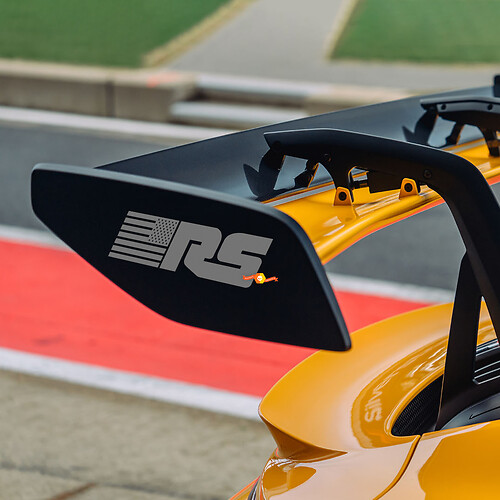 Calcomanía de spoiler RS US para Porsche GT3
 1